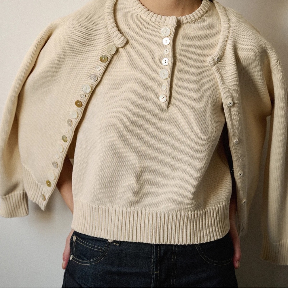 Gorgeous Demylee Soleil Cardigan Cotton Small